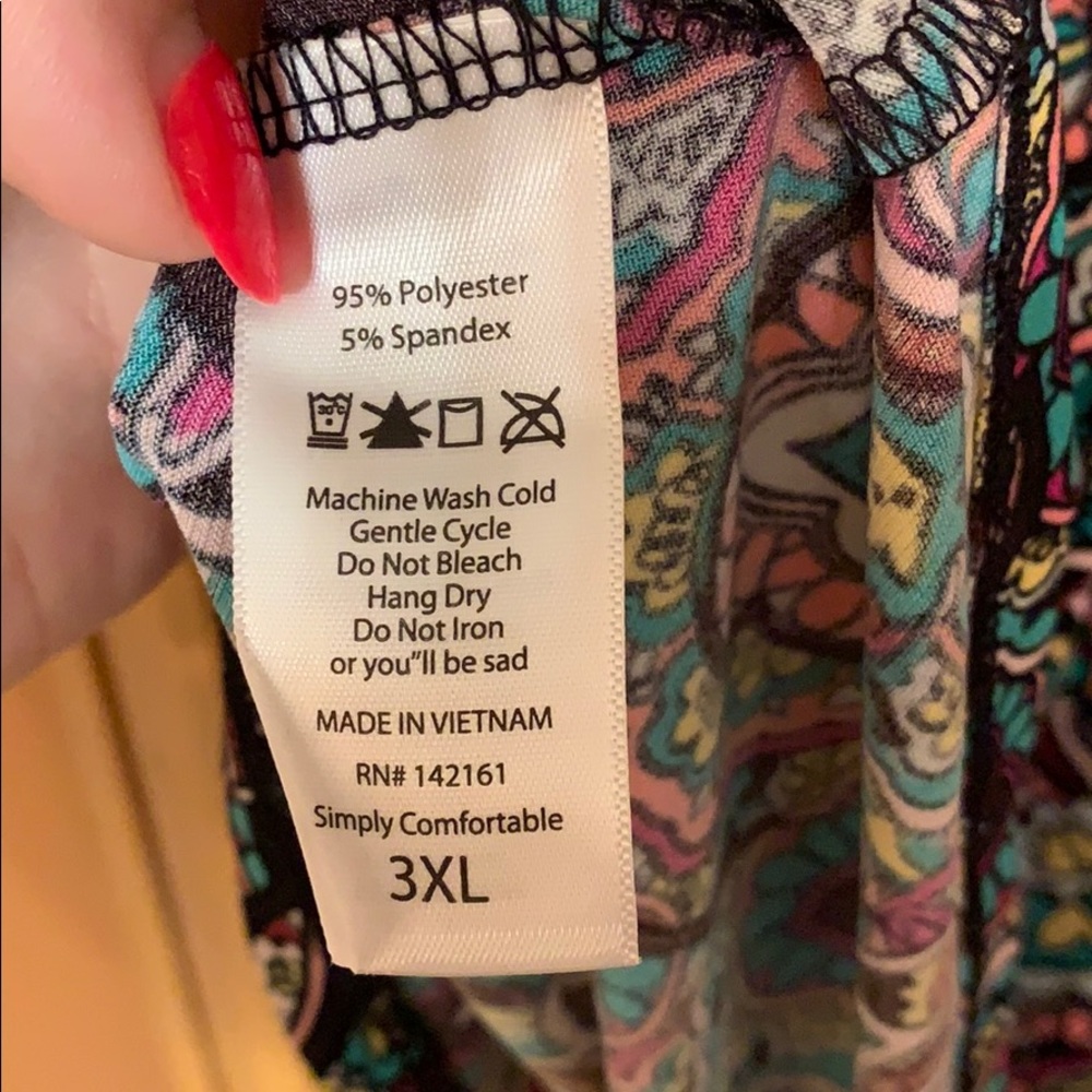 Lularoe Azure Skirt - Picture 5 of 5